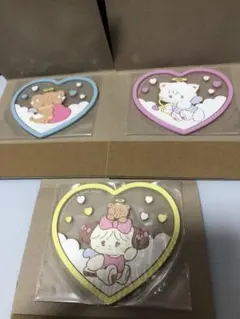 mikko illustrations クリアラバーコースター 3種セット