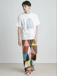 ジェラートピケ EAMES コラボ Tシャツ 新品 タグ無し