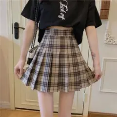スカート ボトムス プリーツ ミニ丈 可愛い ロリータ オルチャン ガーリー 韓