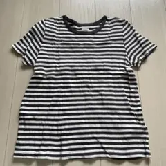 Ungrid ボーダー 半袖Tシャツ