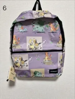 ⑥ ポケモン 30周年 プラチナムザッカリュック パープル カントー地方デザイン