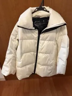 未使用品級ユニクロ　+J復刻ダウンボリュームジャケット　Mサイズ　オフホワイト
