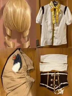 魔法少女まどか マギカ　まどマギ　巴マミ　コスプレ ウィッグ 魔法少女まどか☆マギカ 巴マミ コスプレウィッグ