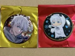 呪術廻戦　マルキューブ　五条悟　缶バッジ2種セット