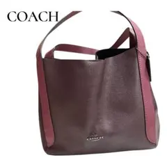 (美品）COACH ハドリー ホーボー カラーブロック
