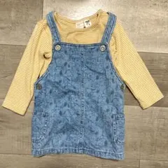 H&M スヌーピー　ジャンパースカート　セット