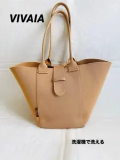 VivienneWestwoodハート型ポケット付フェルトトートバッグ グレー 