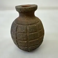 備前焼　伝統工芸品　一輪挿し　作家名あり　ヴィンテージ 備前焼 一輪挿し 作家名あり ヴィンテージ｜Yahoo!フリマ（旧