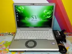 極美品 レッツノート CF-SV7 DVDマルチ LTE Office2024