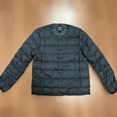 TAION ブラック ダウンジャケット インナーダウン L