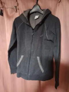 Nikeナイキ フルジップスウェットパーカー Mサイズ ダークグレー