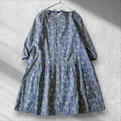 【美品】 ニームエニーム リバティ ウィルトシャー ワンピース コットンのサムネイル