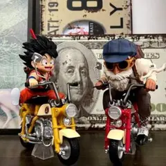 ドラゴンボール 悟空＆亀仙人 モンキーバイク 2体セット - メルカリ