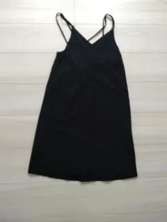 gu　黒の子供服ワンピース　140cm