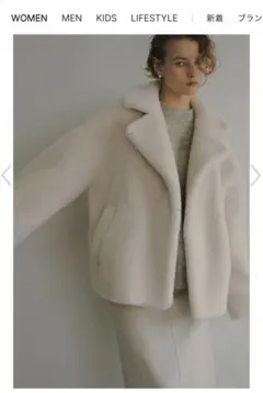 ハー　HER. ボアショートコート