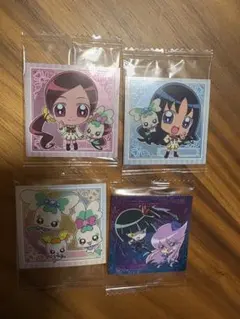 プリキュア ウエハースシール　4枚セット