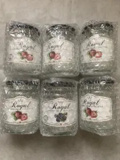 royalジャムの空き瓶6個セット
