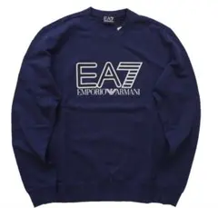 『ARMANI / アルマーニ』 EA7 ネイビー ロンT スウェット M 新品のサムネイル