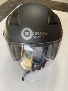 ZEROS HELMET JET2 RK-3 ダークシルバー - メルカリ