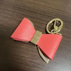 FURLA リボン キーホルダー キーリング