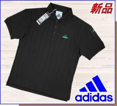 【新品】アディダスゴルフポロシャツadidasエキップメント半袖ルーズフィットS
