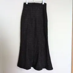 GRL ブラック フレアスカート Mサイズ