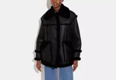 美品♡ COACH コーチ ムートン 毛皮 ラムレザー ジャケット ターンロック 2025年最新】コーチ ムートンの人気アイテム - メルカリ