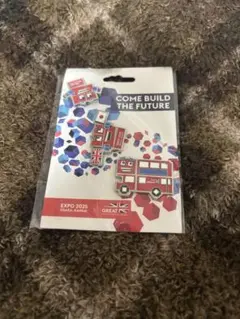 EXPO2025大阪関西万博イギリスパビリオン　ピンバッチ