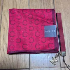 新品未使用★CELINE★セリーヌ★大判ハンカチ★マカダム柄