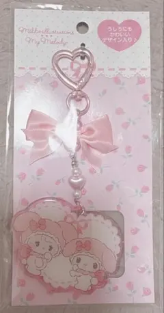 サンリオ mikkoコラボ キャミー＆マイメロディ アクリルキーホルダー