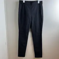 GU スーパーストレッチ レギンスパンツ スキニーパンツ ブラック M