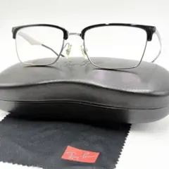 Ray-Ban レイバン メガネ 眼鏡 スクエア ブラック シルバー 度あり