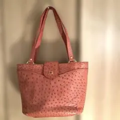 Margherita tote ヴィンテージ　オーストリッチ　ショルダーバッグ