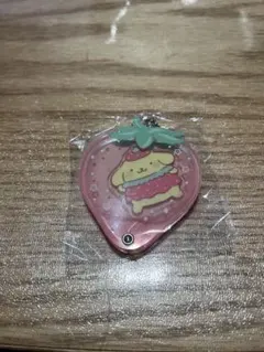 ポムポムプリン　サンリオ カスタムアクリルチャーム いちご ポムポムプリン