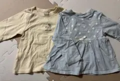 プティマイン　アプレレクール　100 長袖カットソー　女の子