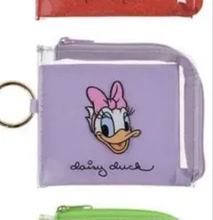 ディズニーストア キャラクター シークレットウォレット カラビナ付き　デイジー