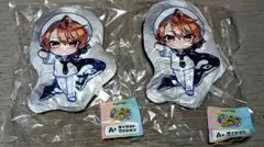 カラフルピーチ　エニマイくじ　A賞うり ダイカットクッション　2個セット