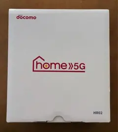 【新品未使用】docomo HR02 5Gルーター 本体・付属品付き