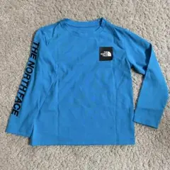 《THE NORTH FACE》 長袖カットソー 【120】 ブルー 綺麗✨