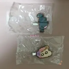 クレヨンしんちゃん カプセル ヘアクリップ 3 ガチャ セット