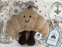 jellycat ジェリーキャット クロワッサン バッグチャーム キーホルダー