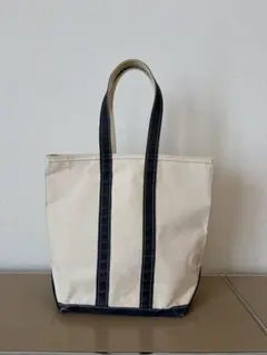 80s L.L.Beanトート2色ギザタグトールサイズキャンバスネイビー希少