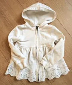 Ralph Lauren フード付きアウター ホワイト　可愛い