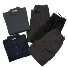 美品 UNIQLO U 5点まとめ売り シャツ セーター カーゴパンツ セット