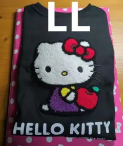 サンリオ　キティちゃんバックサガラ刺繍　大人可愛いトレーナーです。LL新品