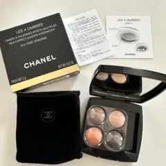と*こ様 CHANEL アイシャドウ レキャトルオンブル 204 ティセ ヴァン