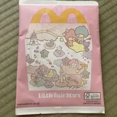 ハッピーセット　サンリオ　キキ＆ララ　ドリーミーデコレーションバッグ