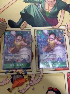 ワンピースカード　モンキー・D・ルフィ パラレル OP16-034 決戦の刻のサムネイル