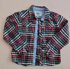 アーノルドパーマー　チェック 長袖シャツ 120