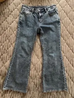 GU スリムフレアデニム Mサイズ 丈69cm